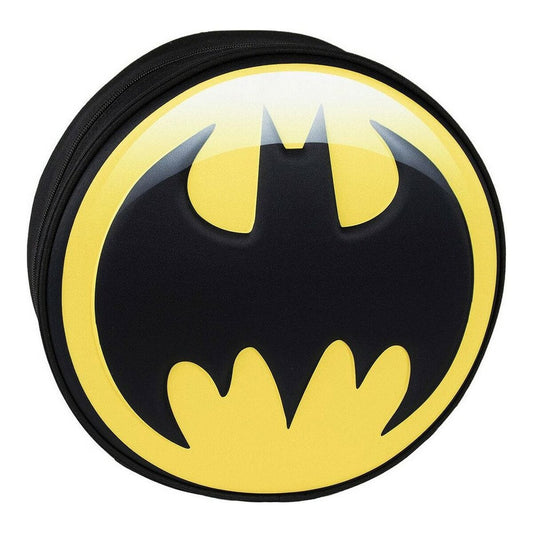Batman Spielzeug | Kostüme > Schulzubehör > Schulranzen Schulrucksack 3D Batman Gelb (9 x 30 x 30 cm)