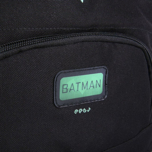 Batman Spielzeug | Kostüme > Schulzubehör > Schulranzen Schulrucksack Batman Schwarz (30 x 18 x 46 cm)