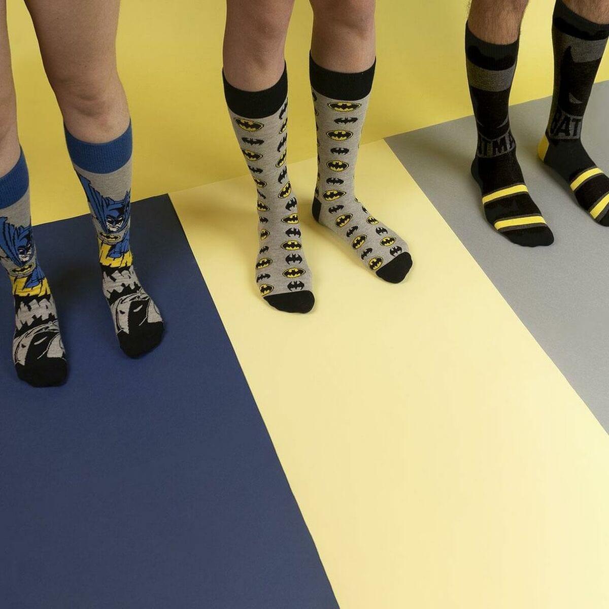 Batman Sport | Fitness > Sportmaterial und -ausrüstung > Socken Socken Batman 3 Paar Einheitsgröße (36-41)