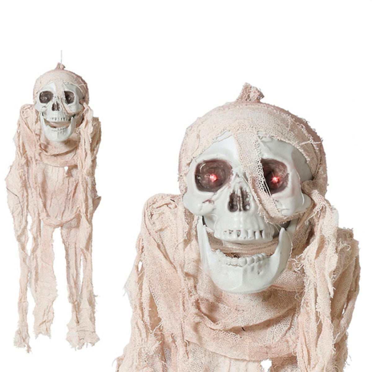 BigBuy Carnival Spielzeug | Kostüme > Kostüme > Halloween Hängendes Skelett Halloween 66948 (78 x 27 x 20 cm) Bunt