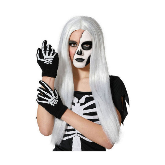 BigBuy Carnival Spielzeug | Kostüme > Kostüme > Kostümaccessoires Handschuhe Skelett Halloween