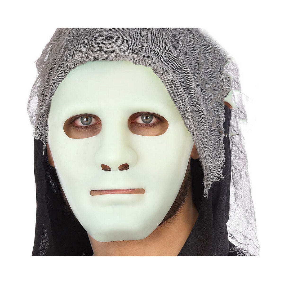 BigBuy Carnival Spielzeug | Kostüme > Kostüme > Masken Maske Glow Halloween