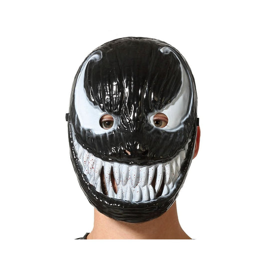 BigBuy Carnival Spielzeug | Kostüme > Kostüme > Masken Maske Halloween Schwarz