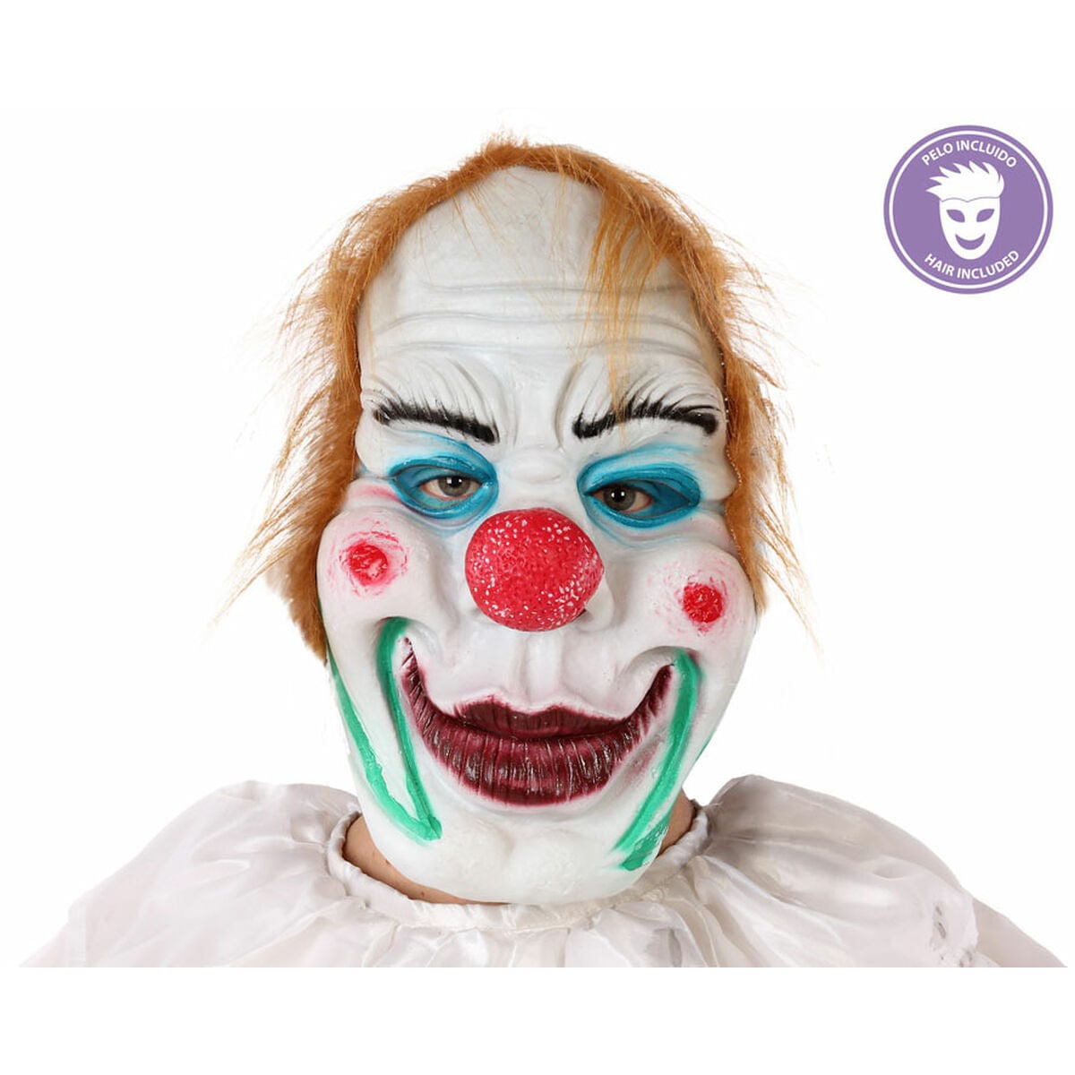 BigBuy Carnival Spielzeug | Kostüme > Kostüme > Piraten Maske Clown Vinyl Halloween