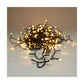BigBuy Christmas Heim | Garten > Dekoration und Beleuchtung > LED-Beleuchtung LED-Lichterkette AX8401020 Warmes Weiß 12 m