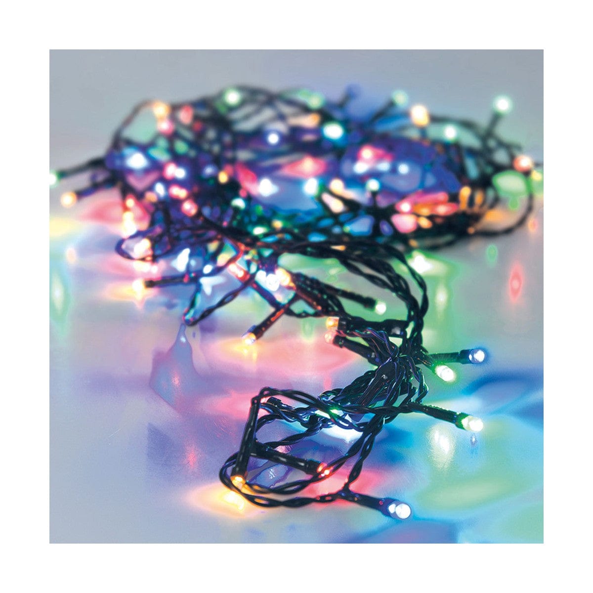 BigBuy Christmas Heim | Garten > Dekoration und Beleuchtung > LED-Beleuchtung LED-Lichterkette Gelb Bunt 37 m 24 m