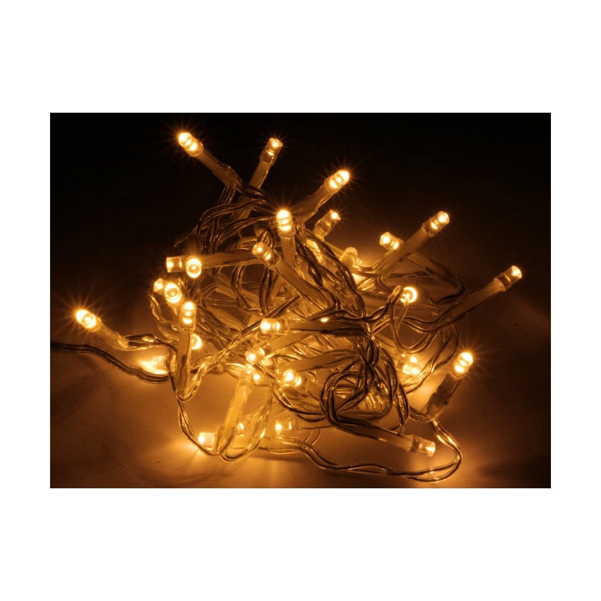 BigBuy Christmas Heim | Garten > Dekoration und Beleuchtung > LED-Beleuchtung LED-Lichterkette Gelb Warmes Weiß 7,5 m