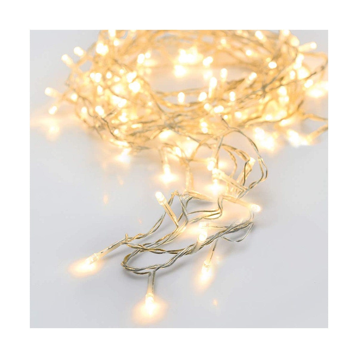 BigBuy Christmas Heim | Garten > Dekoration und Beleuchtung > LED-Beleuchtung LED-Lichterkette Warmes Weiß 2,5 m