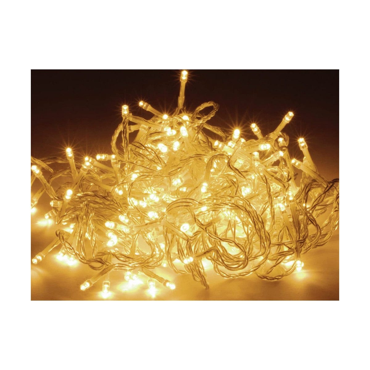 BigBuy Christmas Heim | Garten > Dekoration und Beleuchtung > LED-Beleuchtung LED-Lichterkette Warmes Weiß blumig 12 m