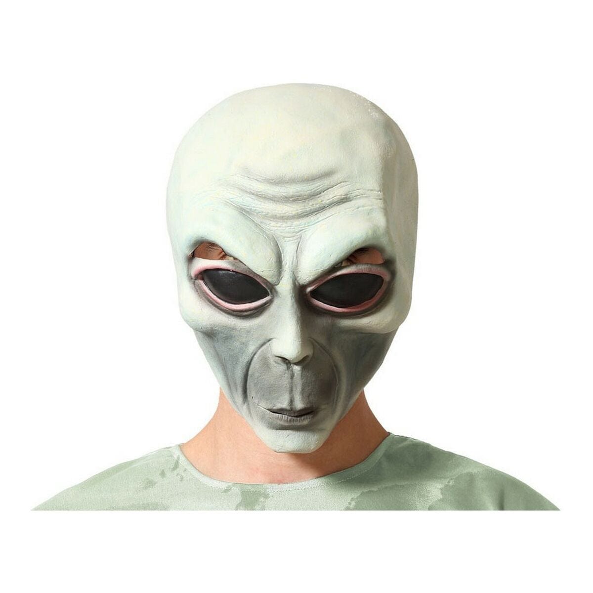 BigBuy Fun Spielzeug | Kostüme > Kostüme > Masken Maske Halloween Alien Grün