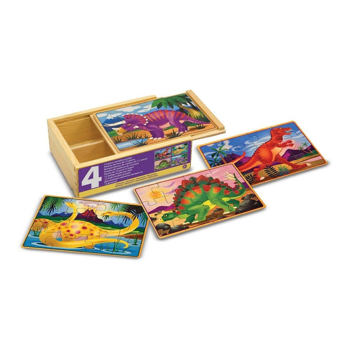 BigBuy Fun Spielzeug | Kostüme > Spielzeug und Spiele > Puzzle und Bauklötzchen Puzzle 13791 Holz (12 pcs)