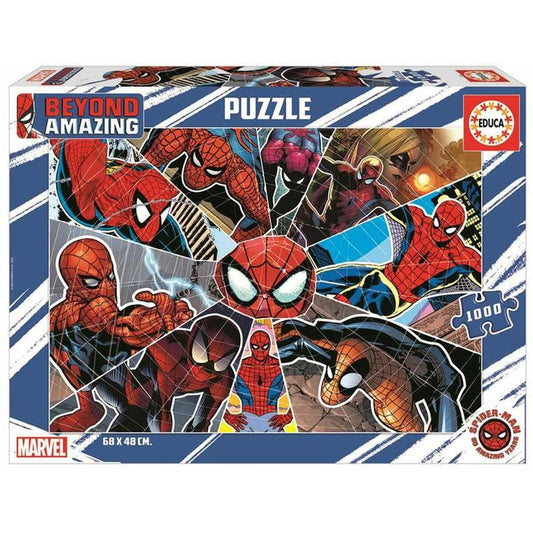 Educa Spielzeug | Kostüme > Spielzeug und Spiele > Puzzle und Bauklötzchen Puzzle Educa Spiderman Beyond Amazing 1000 Stücke