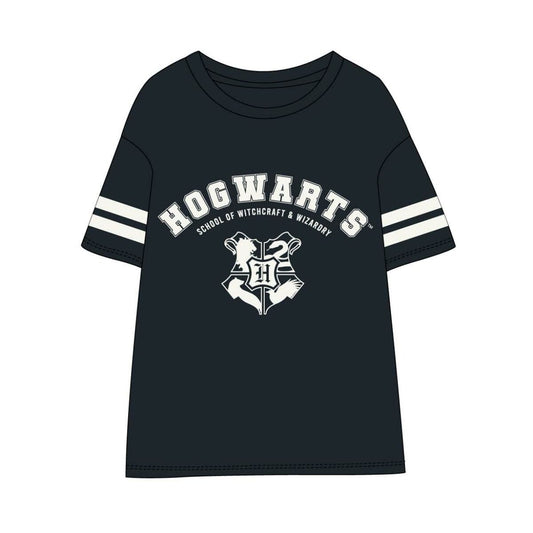 Harry Potter Mode | Accessoires > Kleidung und Schuhe > T-Shirts Damen Kurzarm-T-Shirt Harry Potter Dunkelblau