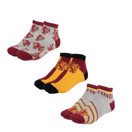 Harry Potter Sport | Fitness > Sportmaterial und -ausrüstung > Socken Socken Harry Potter Unisex 3 Paar Bunt