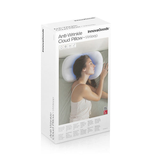 InnovaGoods Gesundheit | Beauty > Entspannung und Wellness > Kissen und Nackenrollen 3D Anti-Falten-Wolkenkissen Wrileep InnovaGoods