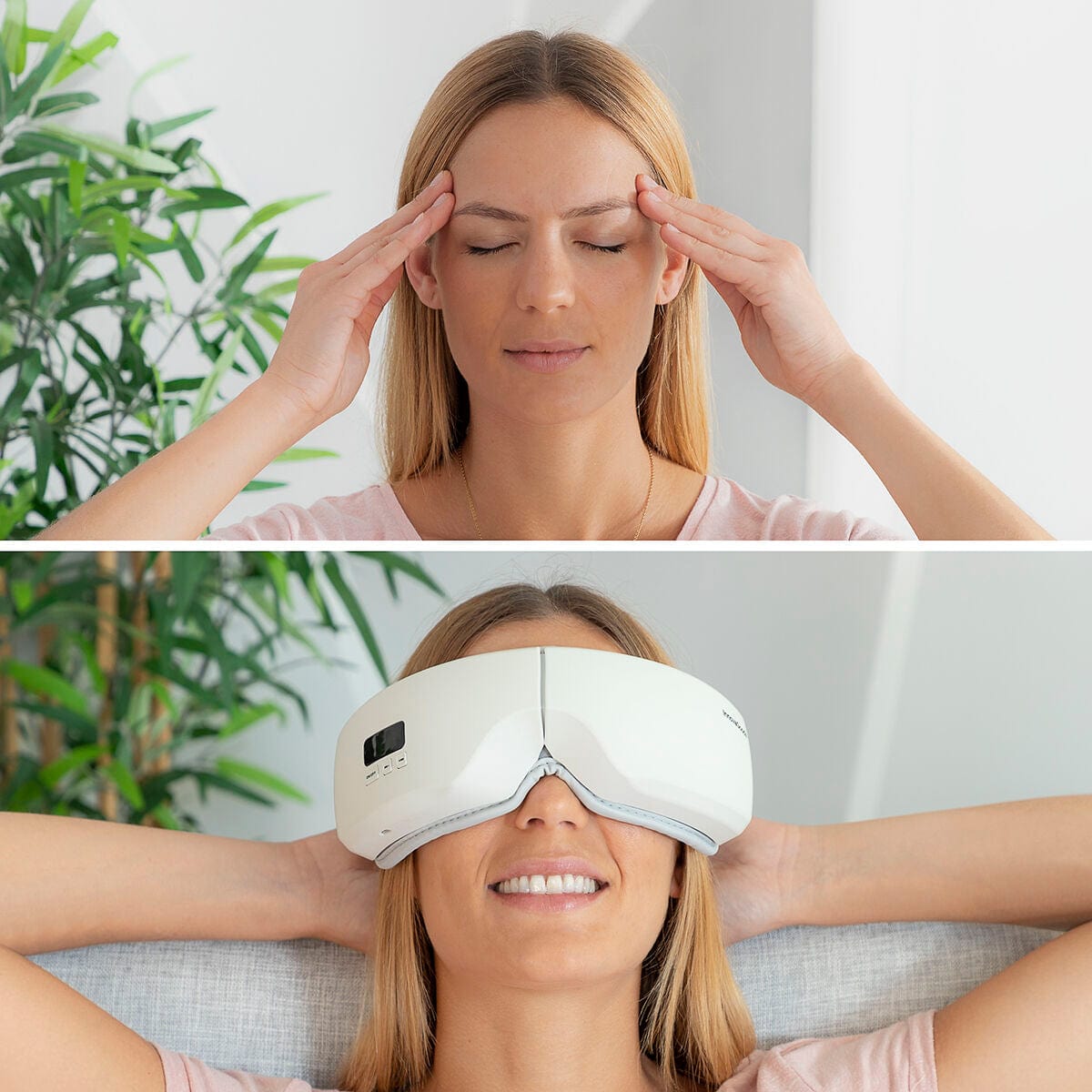 InnovaGoods Gesundheit | Beauty > Entspannung und Wellness > Massagegeräte 4-in-1 Luftkompressions-Augenmassagegerät Eyesky InnovaGoods