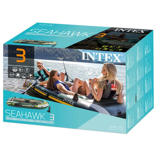 Intex Sport | Fitness > Strand und Schwimmbad > Aufblasbare Gegenstände Aufblasbarers Boot Intex Seahawk 3 grün 295 x 43 x 137 cm