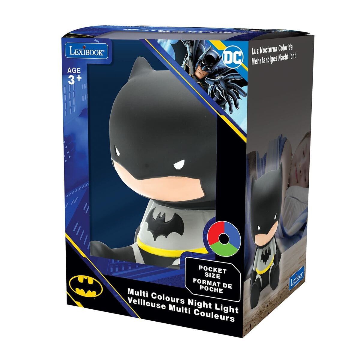 Lexibook Spielzeug | Kostüme > Babys und Kinder > Schlafenszeit Nachtlicht Lexibook Batman 3D