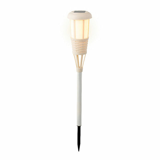 Lumineo Heim | Garten > Dekoration und Beleuchtung > LED-Beleuchtung Gartenfackel Solar Weiß (61 x 10 cm)
