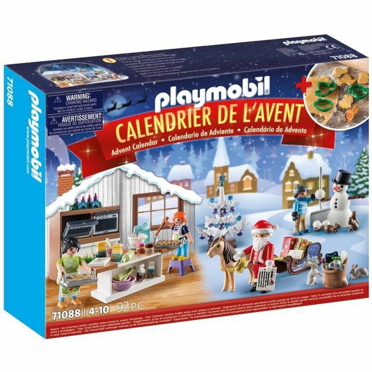 Playmobil Heim | Garten > Dekoration und Beleuchtung > Weihnachtsdekorationen Adventskalender Playmobil 71088