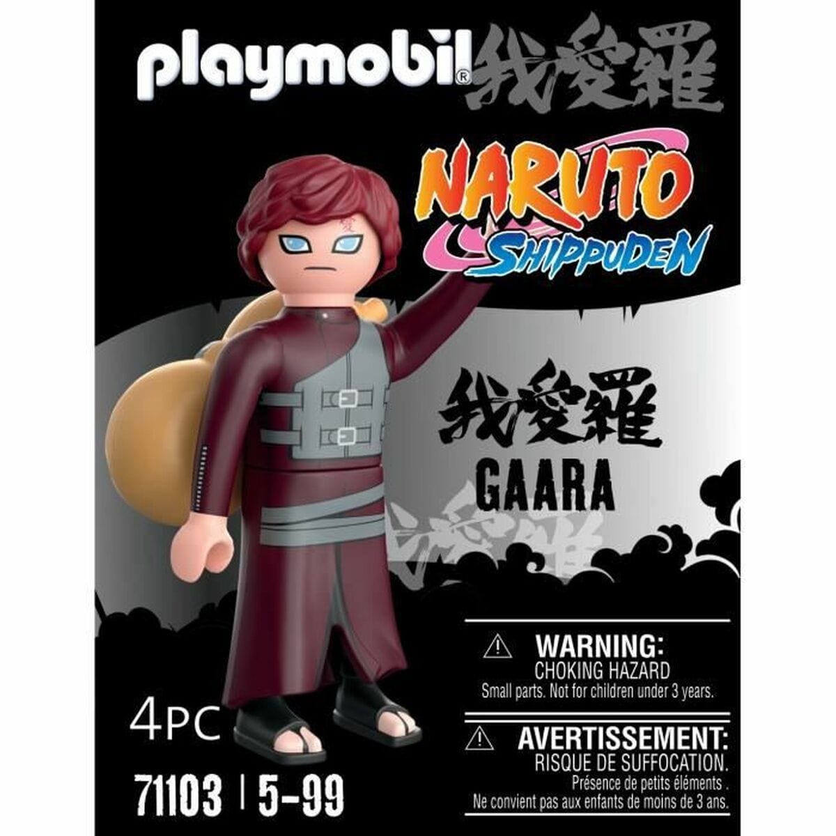 Playmobil Spielzeug | Kostüme > Spielzeug und Spiele > Action-Figuren Figur Playmobil Naruto Shippuden - Gaara 71103 4 Stücke