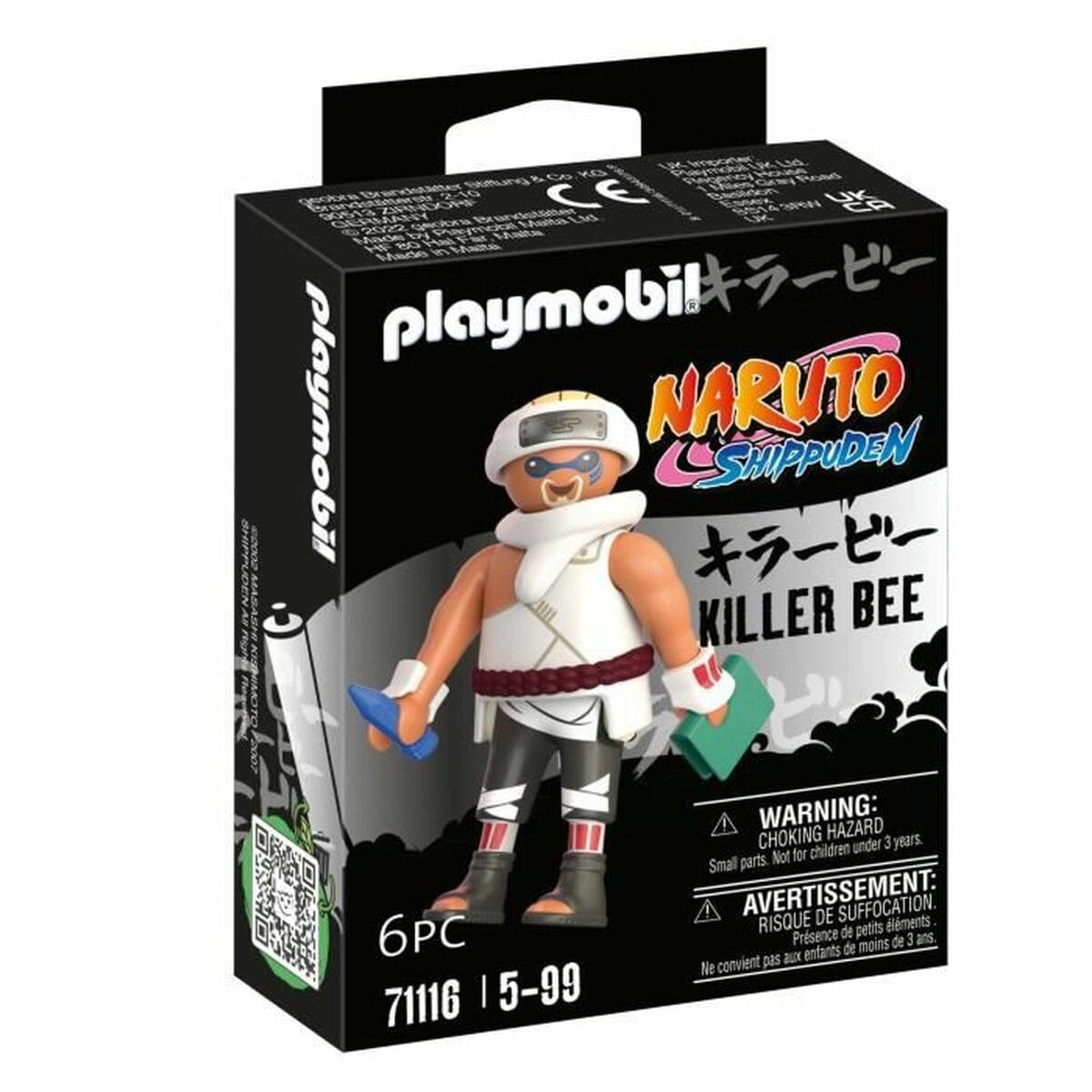 Playmobil Spielzeug | Kostüme > Spielzeug und Spiele > Action-Figuren Figur Playmobil Naruto Shippuden - Killer B 71116 6 Stücke