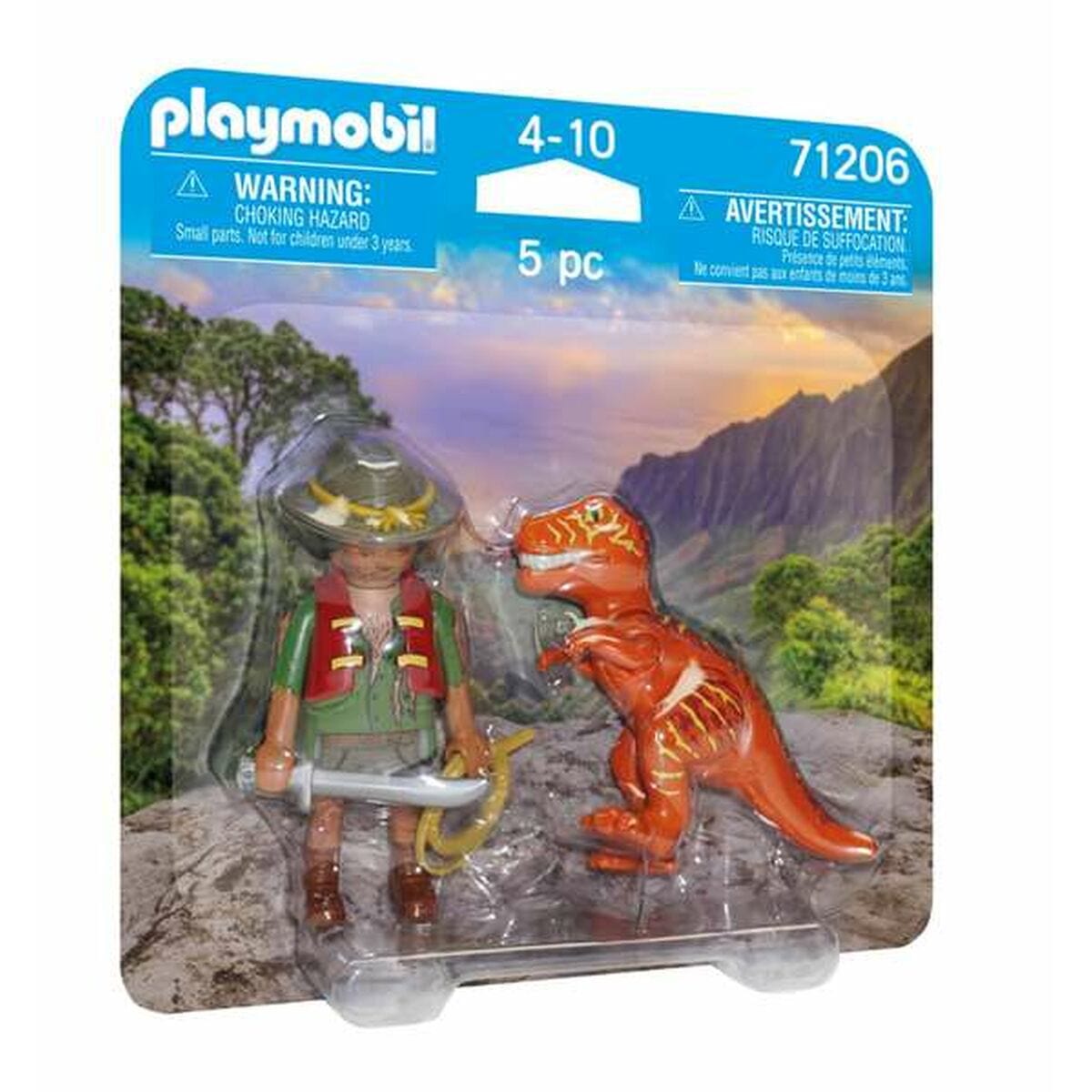 Playmobil Spielzeug | Kostüme > Spielzeug und Spiele > Action-Figuren Gelenkige Figuren Playmobil 71206 Dinosaurier Entdecker 5 Stücke Duo