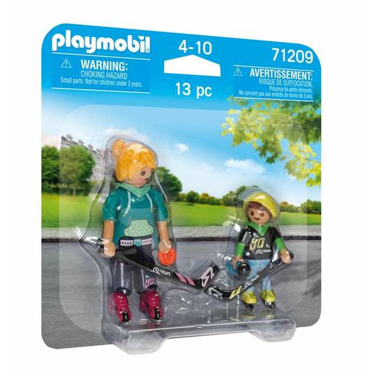 Playmobil Spielzeug | Kostüme > Spielzeug und Spiele > Action-Figuren Playset Playmobil 71209 13 Stücke Hockeyspieler Duo