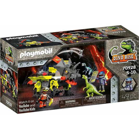 Playmobil Spielzeug | Kostüme > Spielzeug und Spiele > Action-Figuren Playset Playmobil Dino Rise Robo-Dino Combat Machine 70928