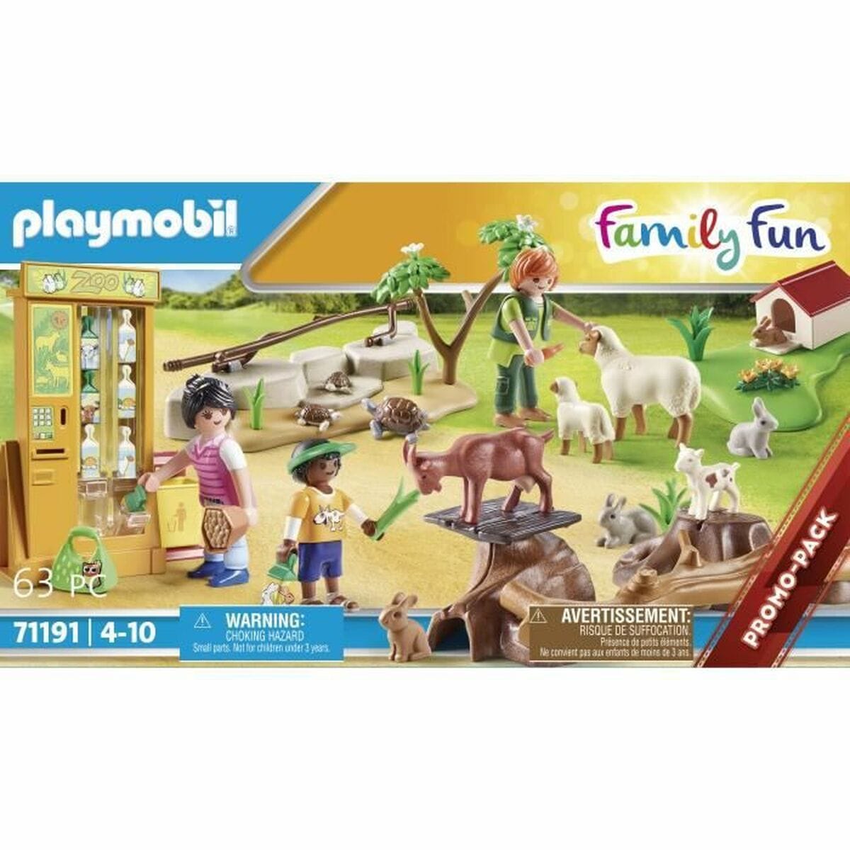 Playmobil Spielzeug | Kostüme > Spielzeug und Spiele > Action-Figuren Playset   Playmobil Family Fun - Educational farm 71191         63 Stücke