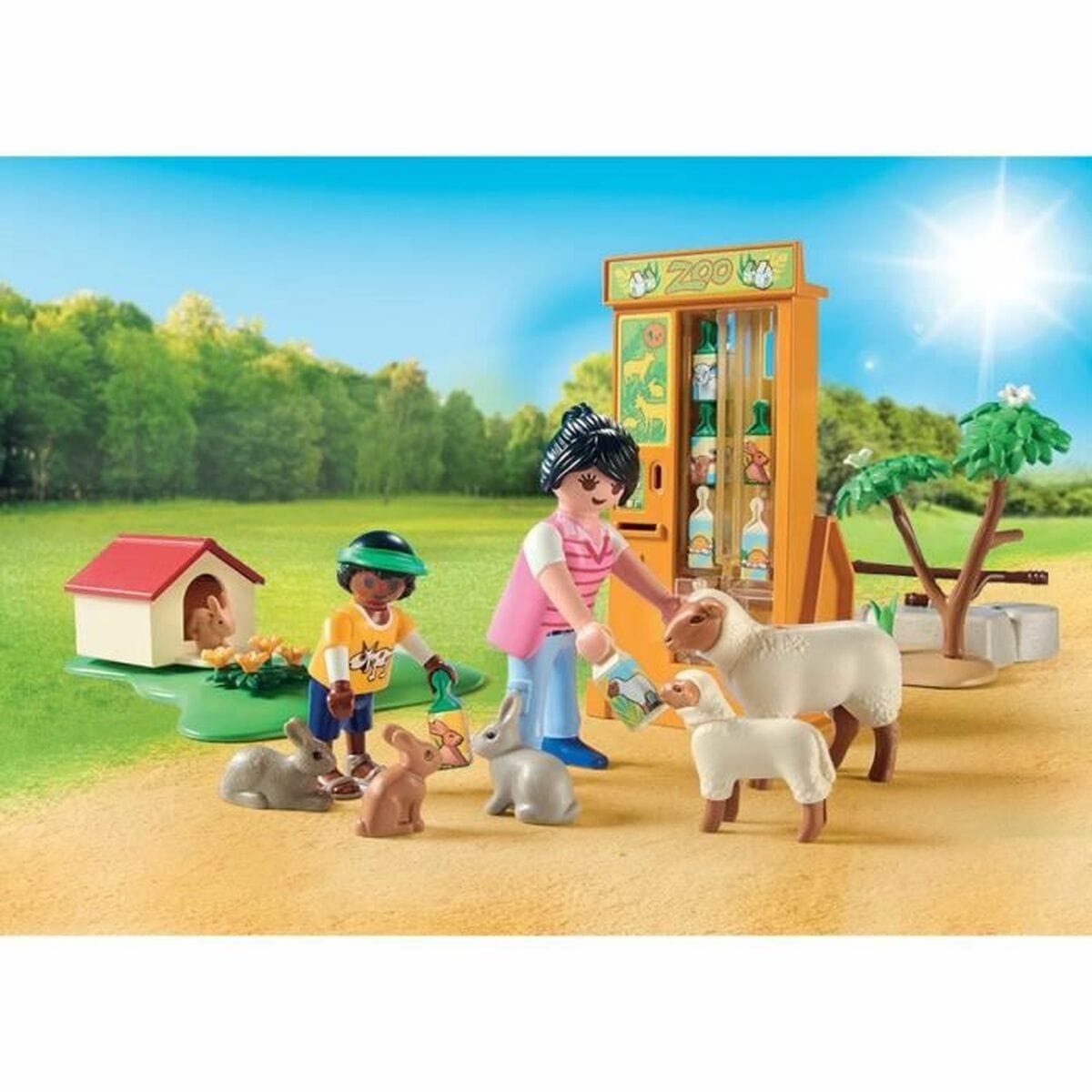 Playmobil Spielzeug | Kostüme > Spielzeug und Spiele > Action-Figuren Playset   Playmobil Family Fun - Educational farm 71191         63 Stücke