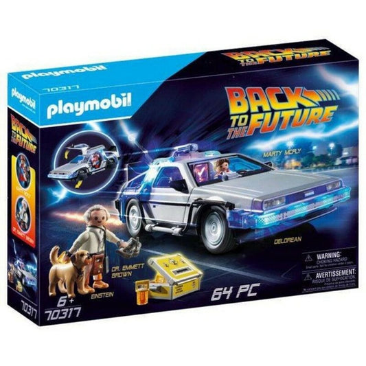Playmobil Spielzeug | Kostüme > Spielzeug und Spiele > Puppen und Plüschtiere Playset Action Racer Back to the Future DeLorean Playmobil 70317