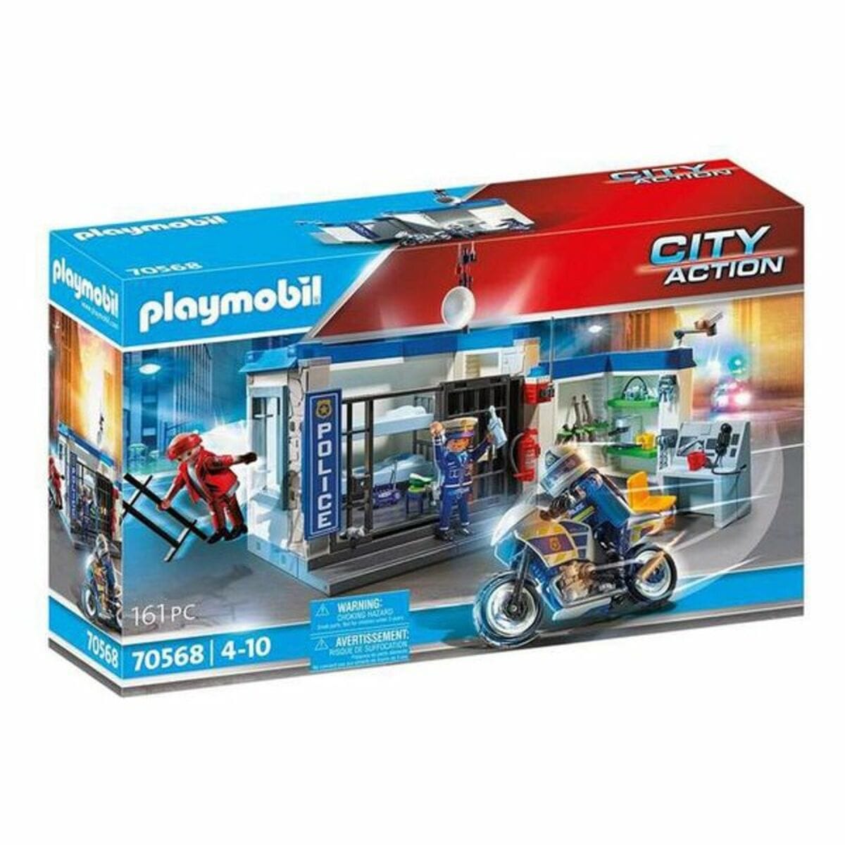 Playmobil Spielzeug | Kostüme > Spielzeug und Spiele > Weiteres spielzeug Playset City Action Prison Escape Playmobil 70568 Polizei (161 pcs)