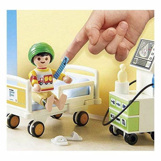 Playmobil Spielzeug | Kostüme > Spielzeug und Spiele > Weiteres spielzeug Playset City Life Children's Hospital Ward Playmobil 70192 (47 pcs)