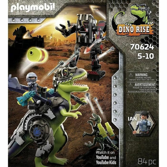 Playmobil Spielzeug | Kostüme > Spielzeug und Spiele > Weiteres spielzeug Playset Dino Rise T-Rex Playmobil 70624 (84 pcs)