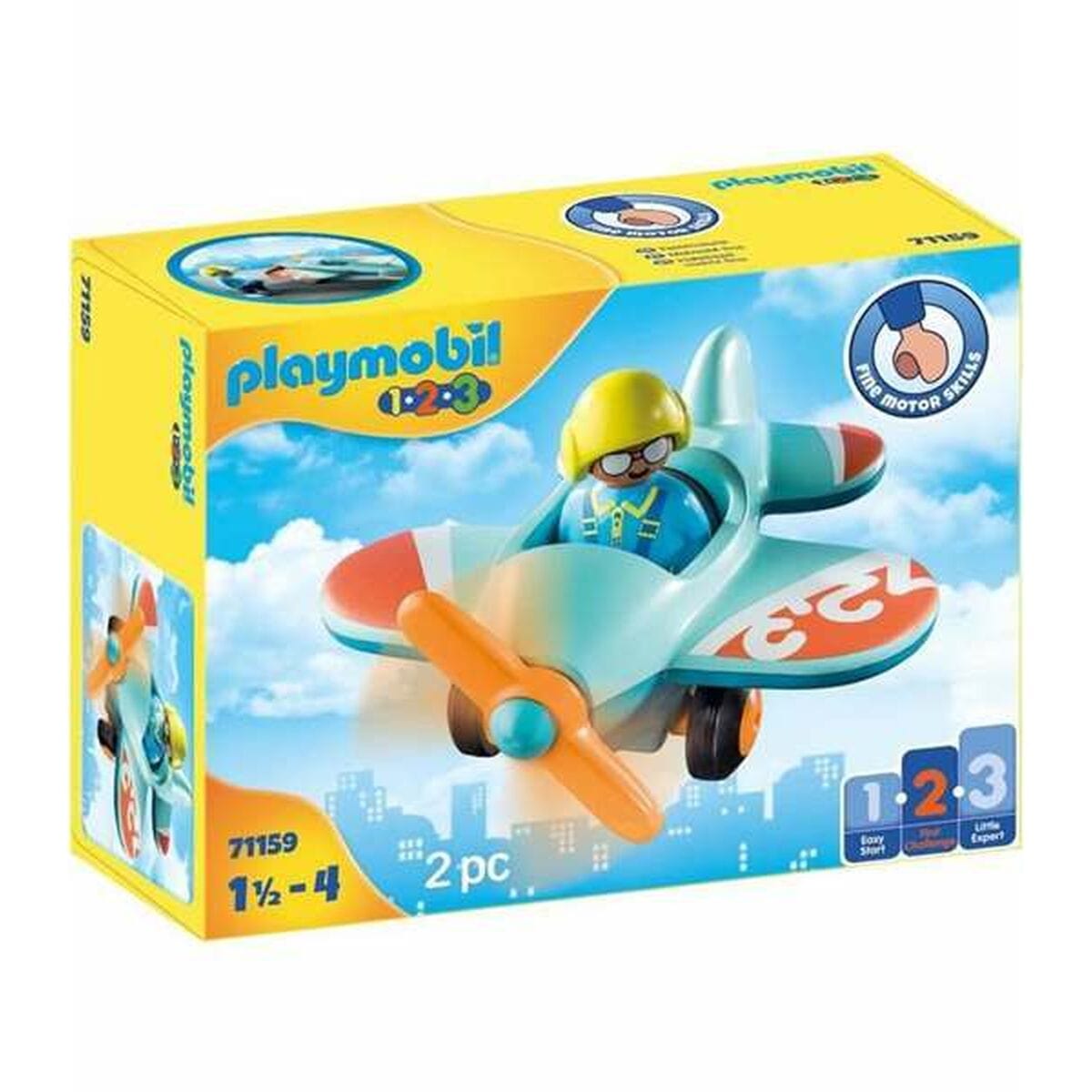 Playmobil Spielzeug | Kostüme > Spielzeug und Spiele > Weiteres spielzeug Playset Playmobil 1.2.3 Plane 71159 2 Stücke