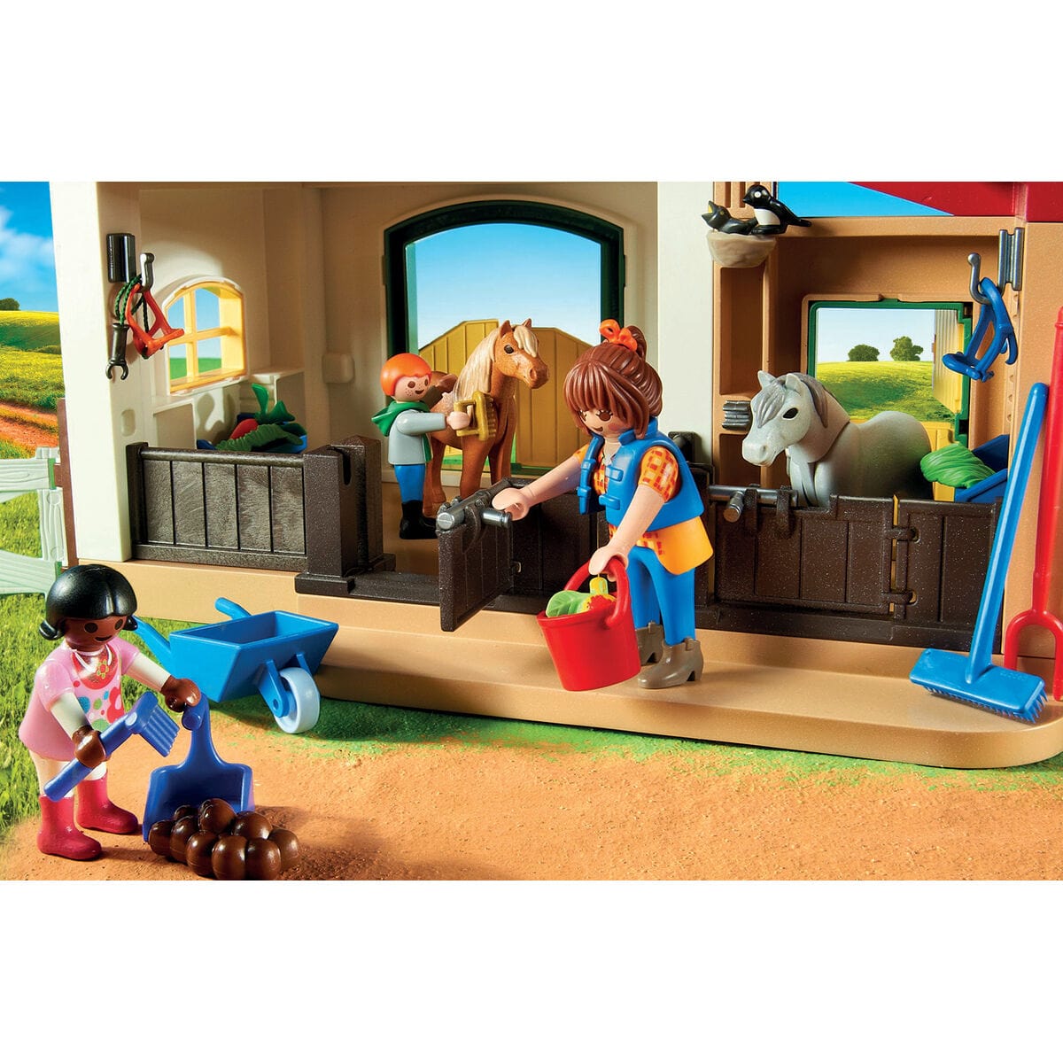 Playmobil Spielzeug | Kostüme > Spielzeug und Spiele > Weiteres spielzeug Playset Playmobil 6927 Bauernhof Pony