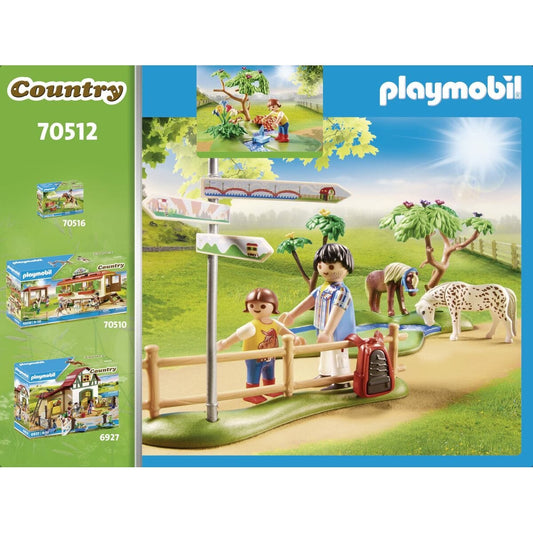 Playmobil Spielzeug | Kostüme > Spielzeug und Spiele > Weiteres spielzeug Playset Playmobil 70512 Pony Garten 70512 (55 pcs)