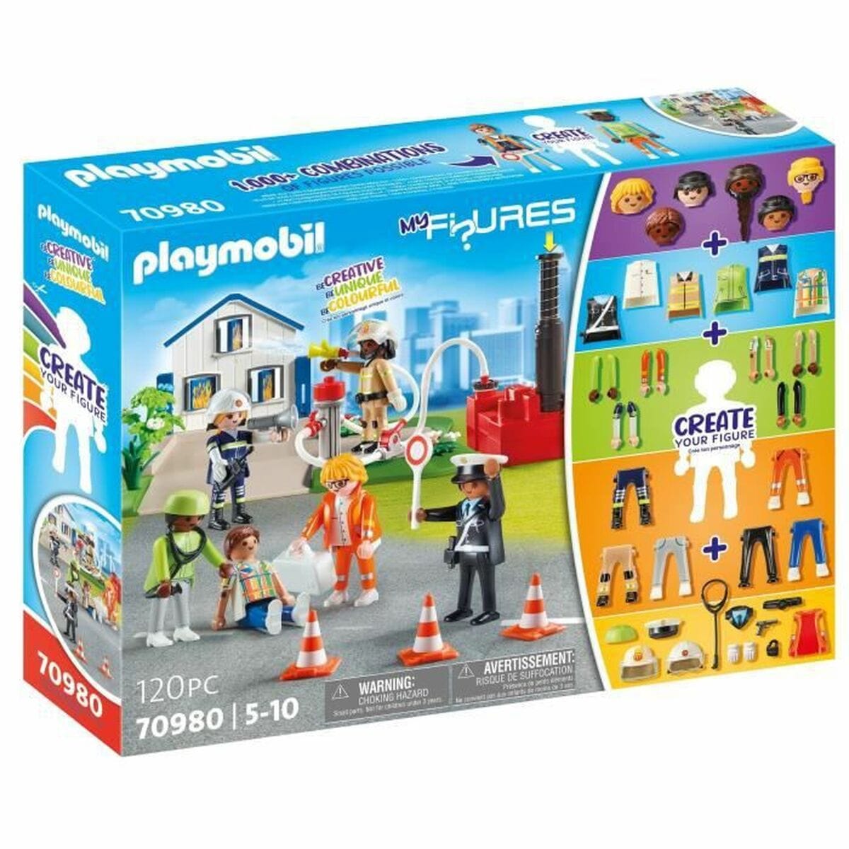 Playmobil Spielzeug | Kostüme > Spielzeug und Spiele > Weiteres spielzeug Playset Playmobil 70980 My Figures Rescue Mission