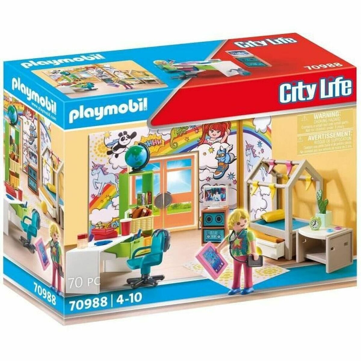 Playmobil Spielzeug | Kostüme > Spielzeug und Spiele > Weiteres spielzeug Playset Playmobil 70988 Raum Jugendliche
