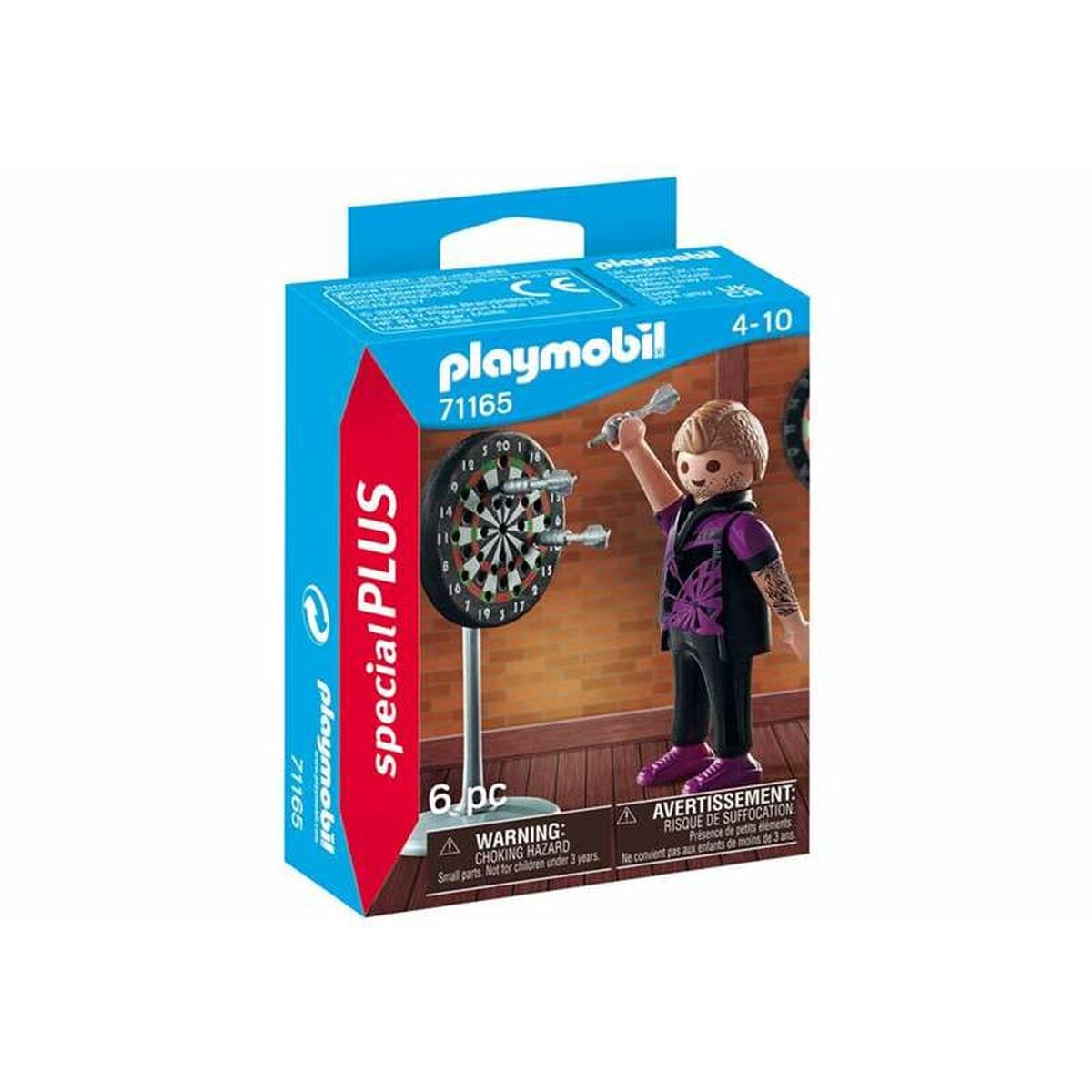 Playmobil Spielzeug | Kostüme > Spielzeug und Spiele > Weiteres spielzeug Playset Playmobil 71165 Darts Player 6 Stücke