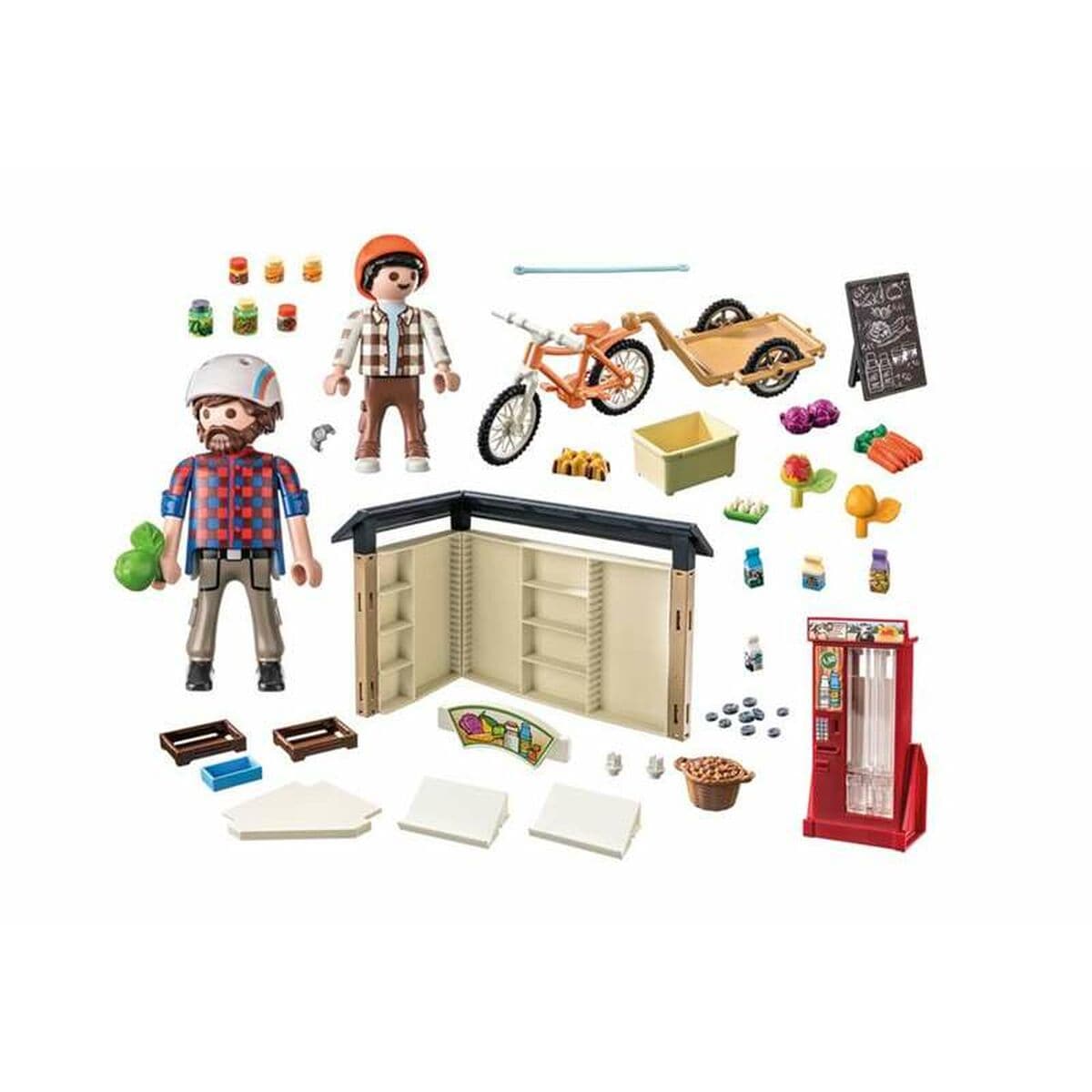 Playmobil Spielzeug | Kostüme > Spielzeug und Spiele > Weiteres spielzeug Playset Playmobil 71250 24-Hour Farm Store 83 Stücke