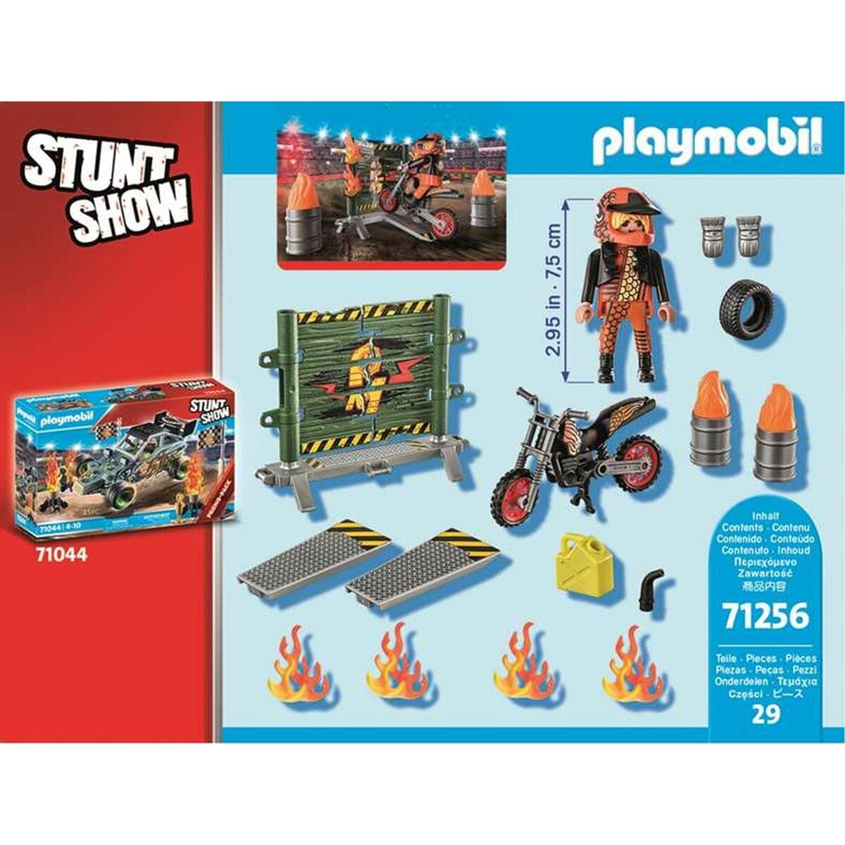Playmobil Spielzeug | Kostüme > Spielzeug und Spiele > Weiteres spielzeug Playset Playmobil 71256 Stuntshow 29 Stücke