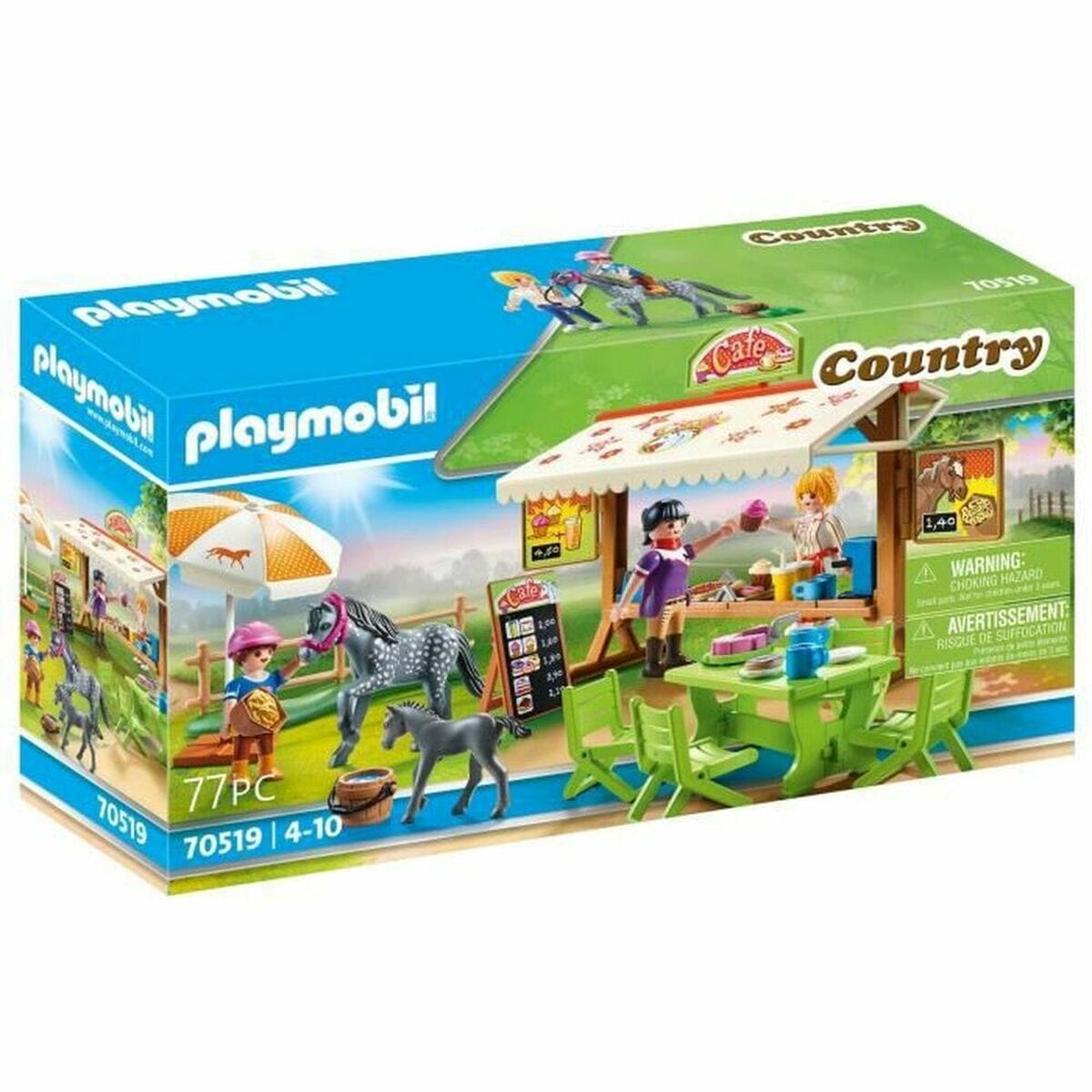 Playmobil Spielzeug | Kostüme > Spielzeug und Spiele > Weiteres spielzeug Playset Playmobil Country 70519 77 Stücke