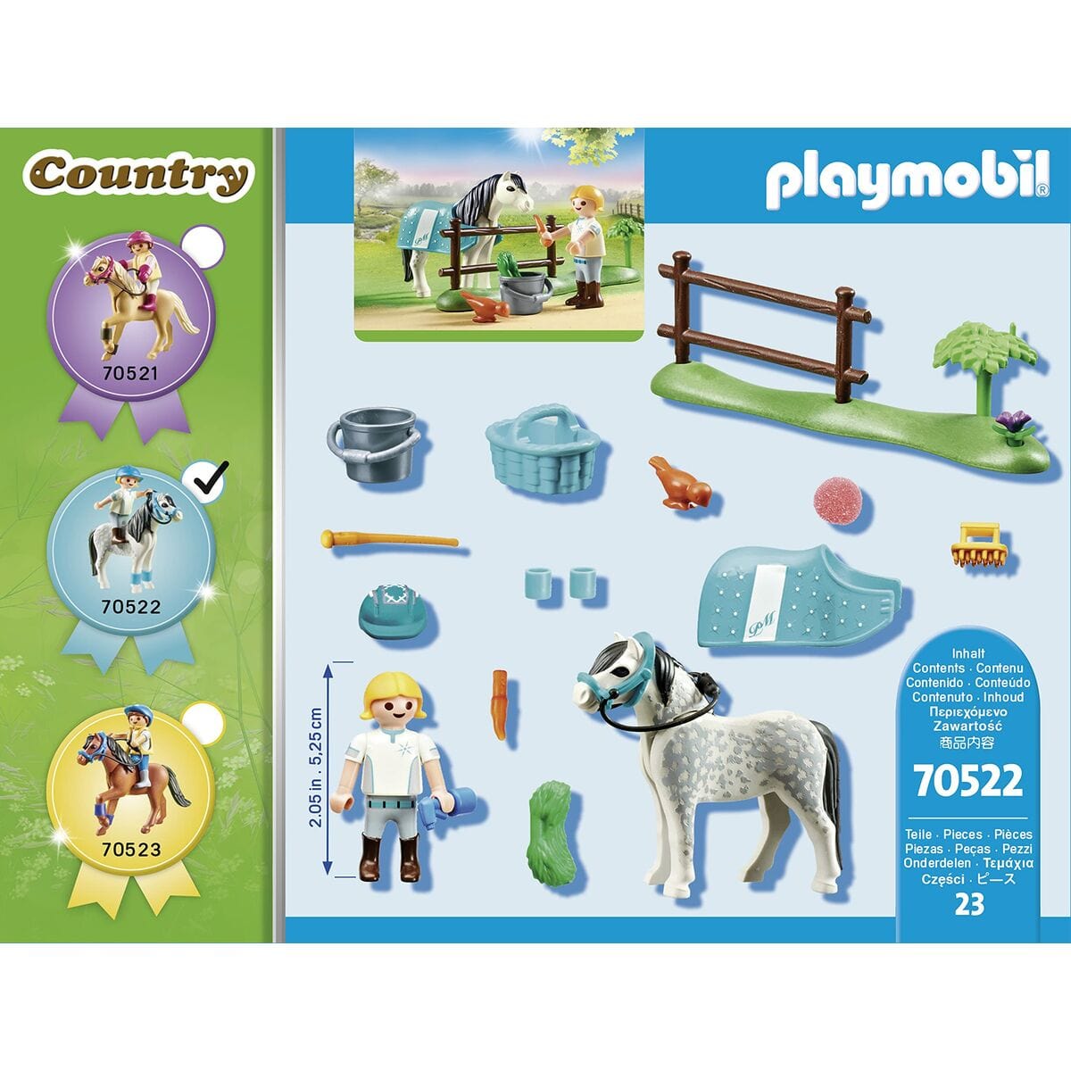 Playmobil Spielzeug | Kostüme > Spielzeug und Spiele > Weiteres spielzeug Playset Playmobil Country 70522 23 Stücke