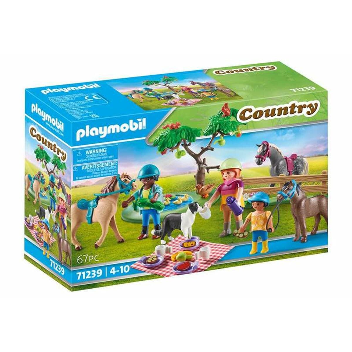 Playmobil Spielzeug | Kostüme > Spielzeug und Spiele > Weiteres spielzeug Playset Playmobil Country Picnic 67 Stücke