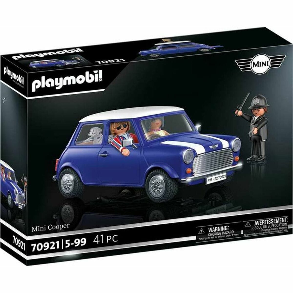Playmobil Spielzeug | Kostüme > Spielzeug und Spiele > Weiteres spielzeug Playset Playmobil Mini Cooper 70921 (41 pcs)