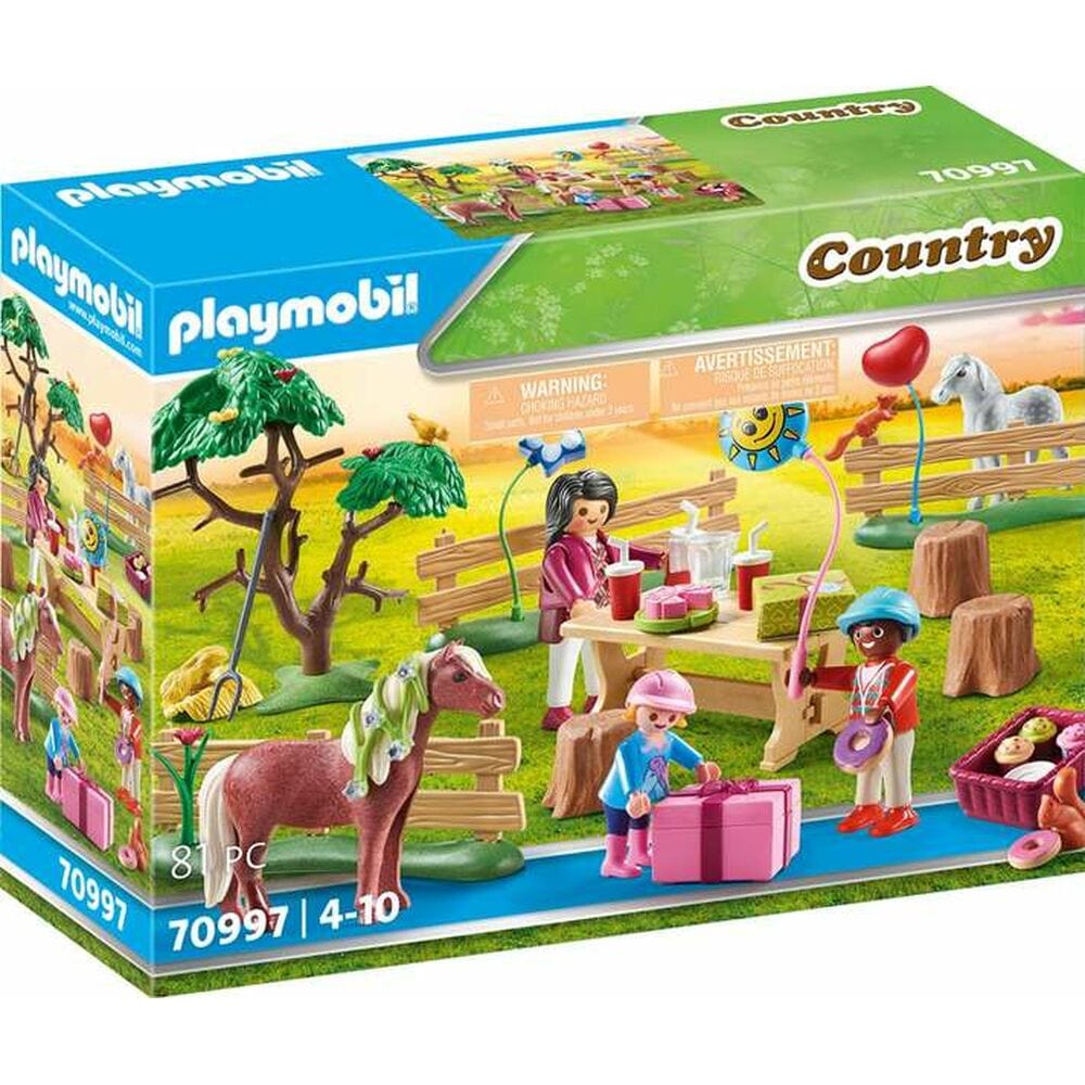 Playmobil Spielzeug | Kostüme > Spielzeug und Spiele > Weiteres spielzeug Playset Playmobil Party Decoration with Ponies