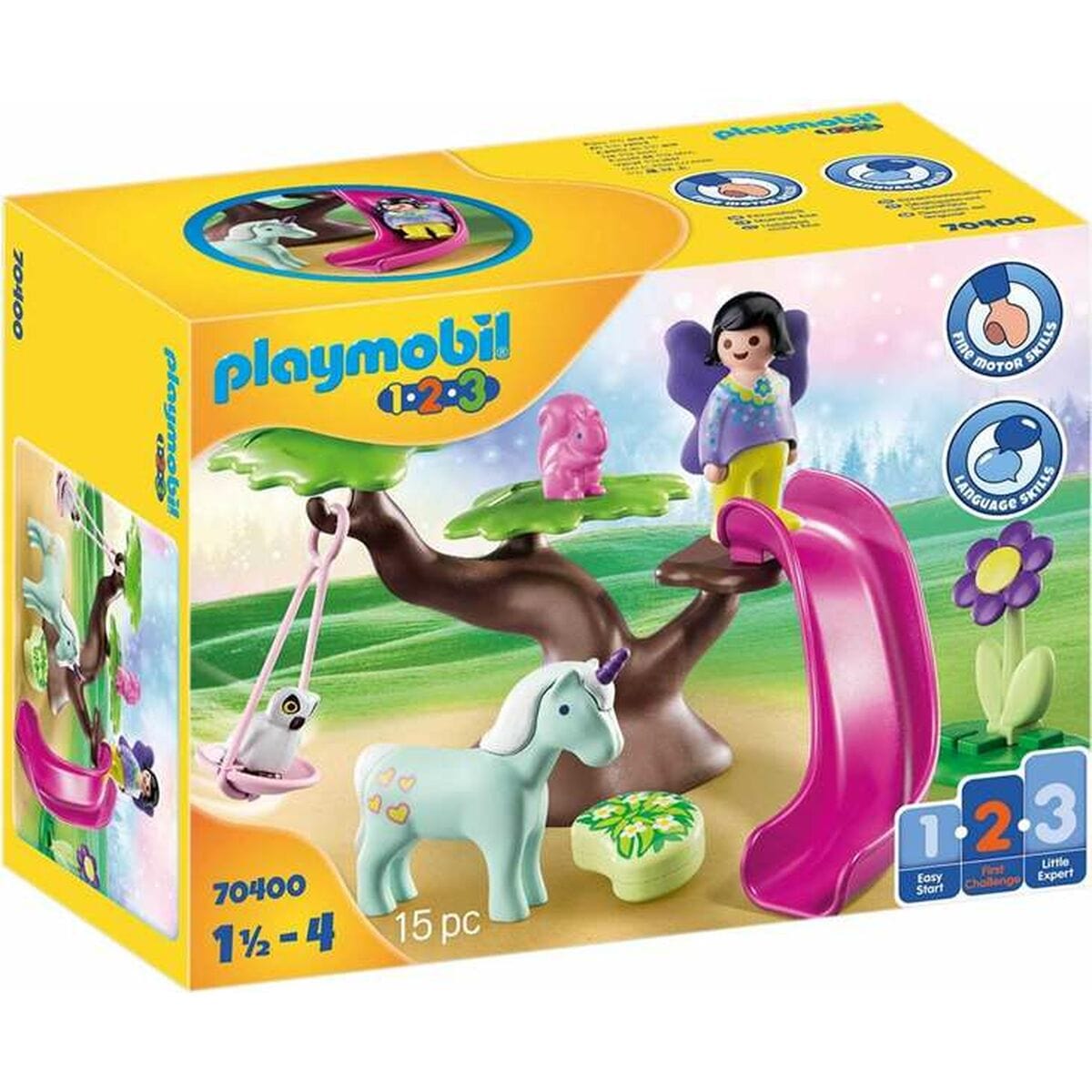 Playmobil Spielzeug | Kostüme > Spielzeug und Spiele > Weiteres spielzeug Playset Playmobil Playground Fee 15 Stücke