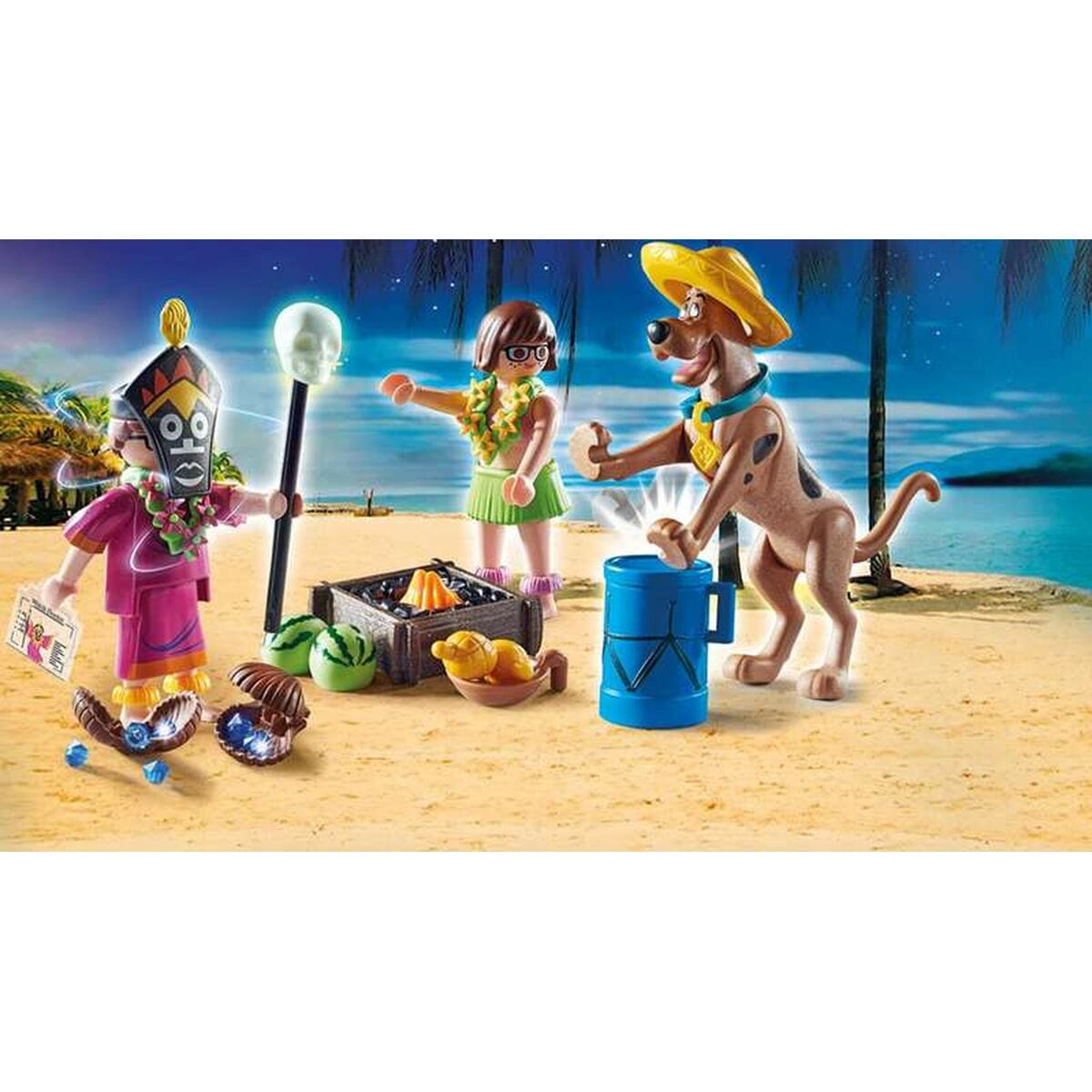 Playmobil Spielzeug | Kostüme > Spielzeug und Spiele > Weiteres spielzeug Playset Scooby Doo Aventure with Witch Doctor Playmobil 70707 (46 pcs)